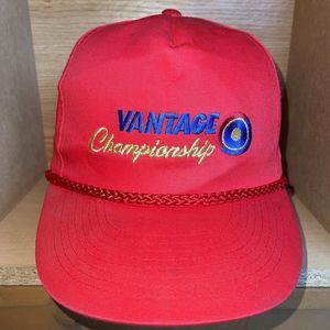 Vintage Vantage Championship Senior PGA Tour Golf Rope Trucker Strap Back Hat